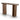 Roshan 1.3m Pill Shape Console Table - Caramel Oak