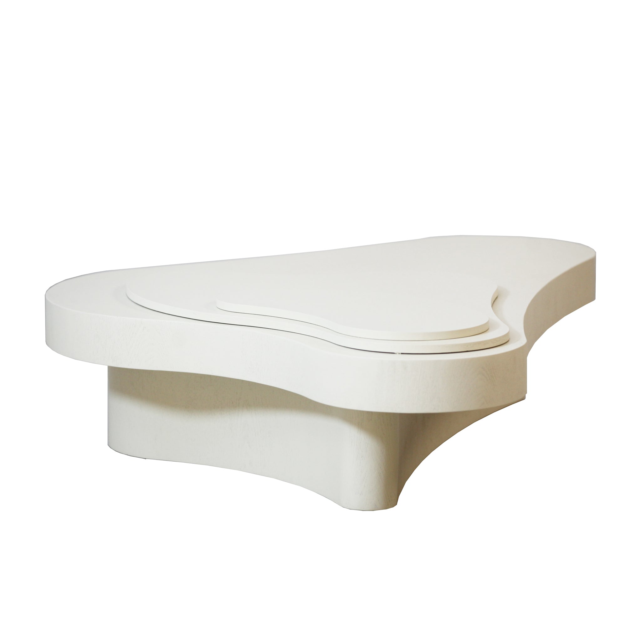Nuvia 1.33m Coffee Table - Warm White
