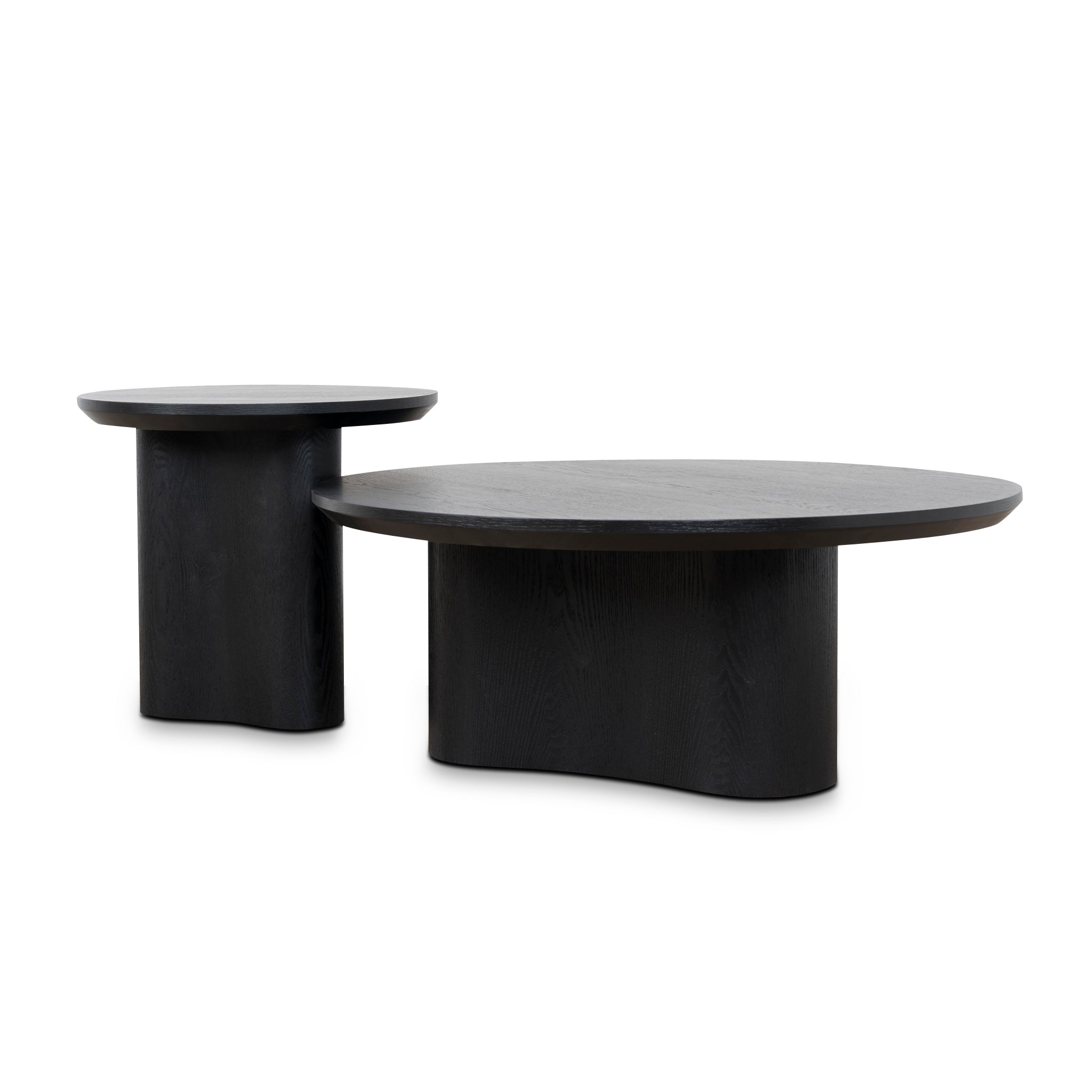 Valmora Nested Coffee Table - Full Black