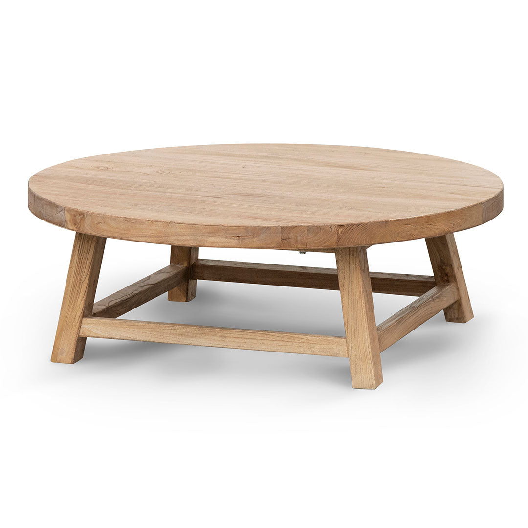 Diya 100cm Elm Coffee Table - Natural