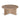 Sanya 90cm Travertine Top Round Coffee Table