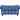 Chanah 2 Seater Sofa - Digital Print Moroccan Blue Velvet