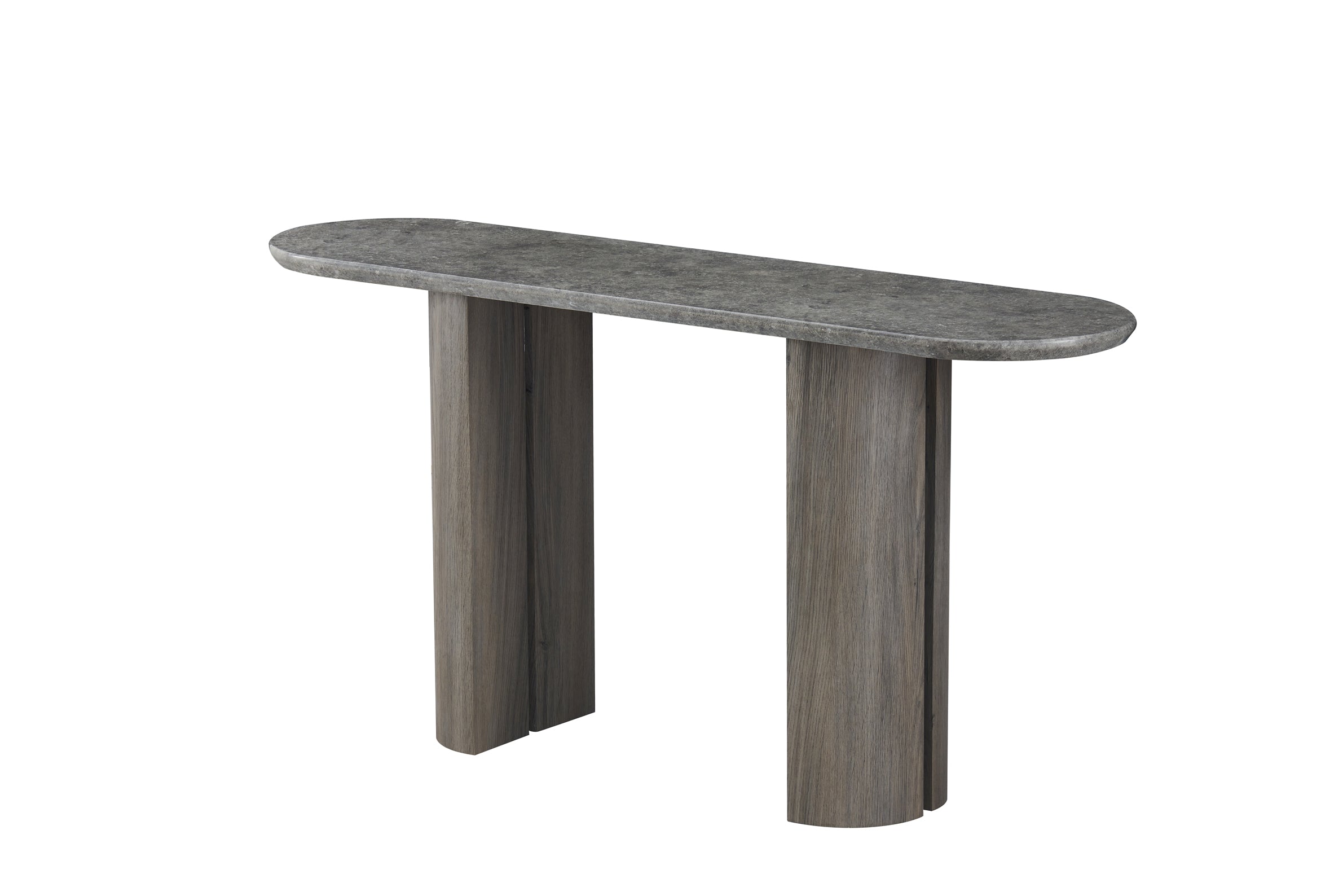 Corfu Console Table - Grey Marble