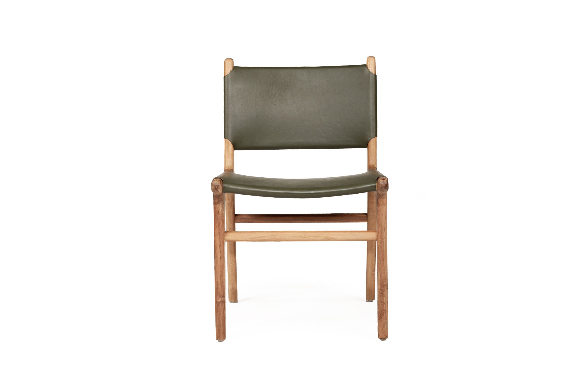 Pasadena Side Chair - Olive - Flat