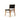 Pasadena Woven Leather Side Chair - Black