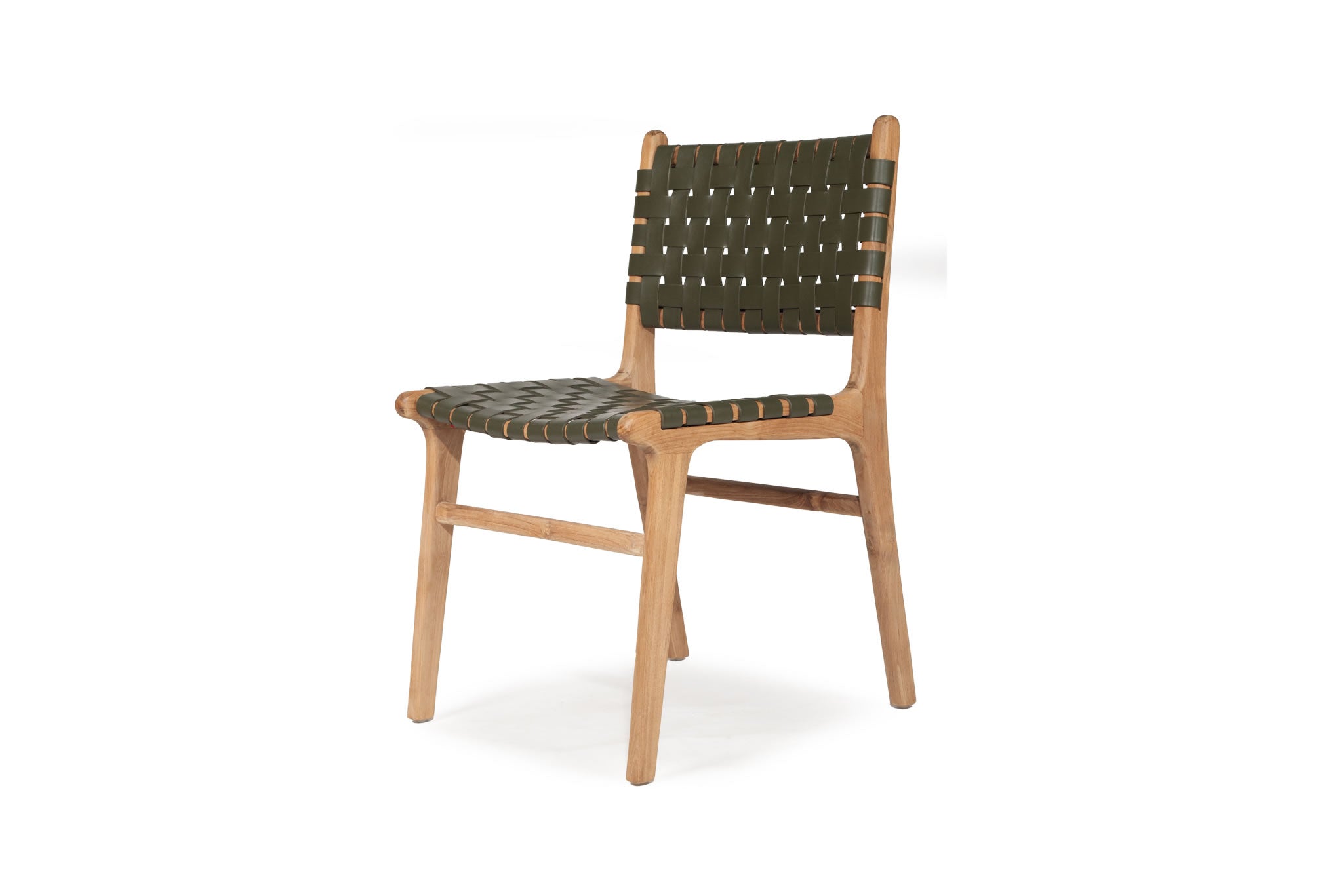 Pasadena Side Chair - Olive - Woven