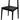 Elliot Leather Dining Chair - Black