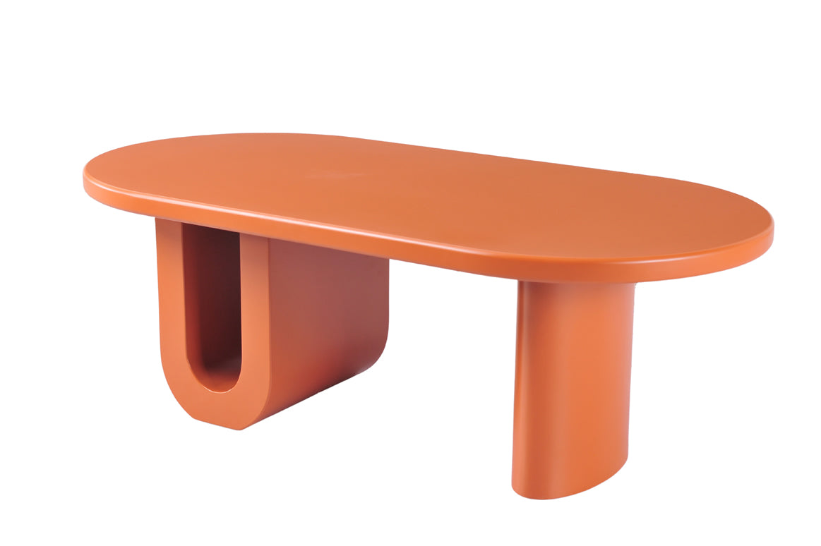 Citrus Coffee Table - Orange Matte