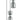 Pendant ES X 3 Smokey Black 2 X Glass Ellipse W/Chrome OD 320mm Round Base