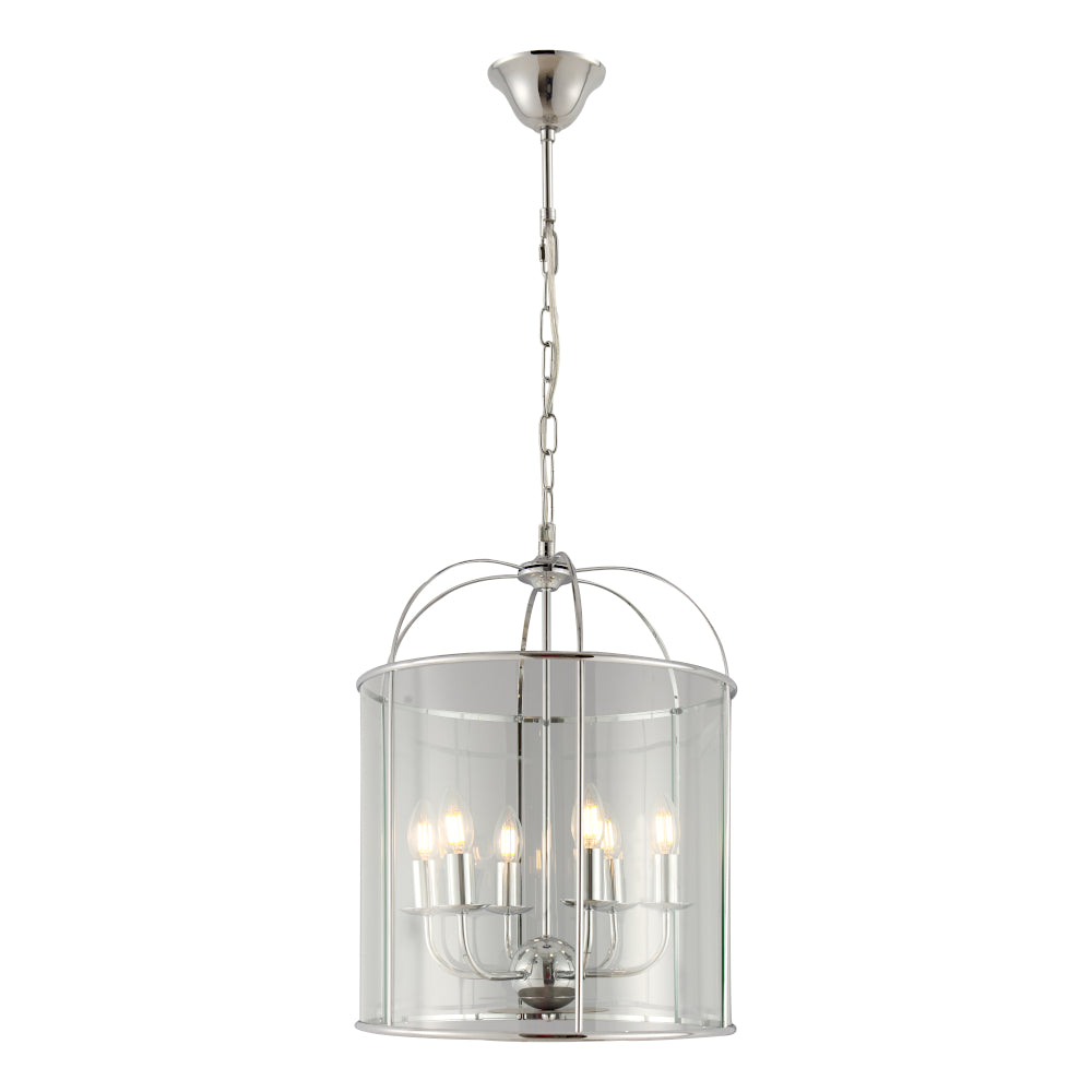 Caitlin 6 Light Pendant - Chrome
