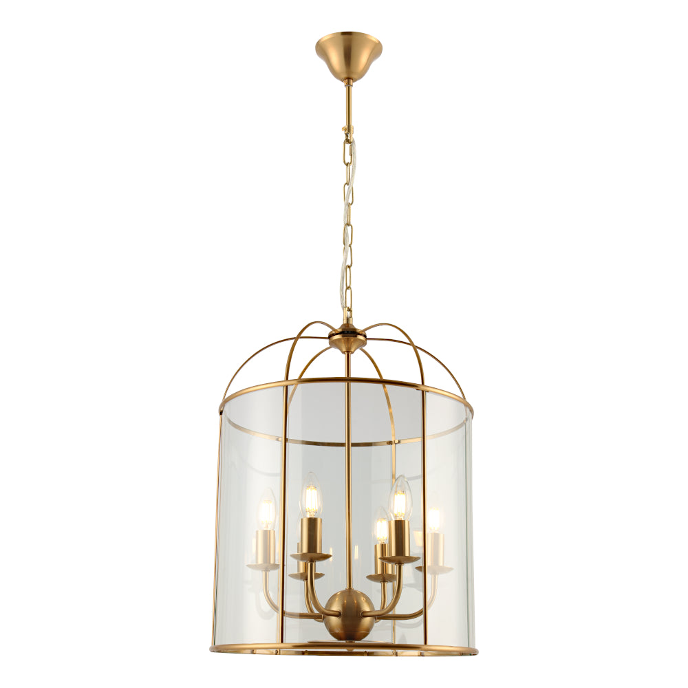 Caitlin 6 Light Pendant - Gold