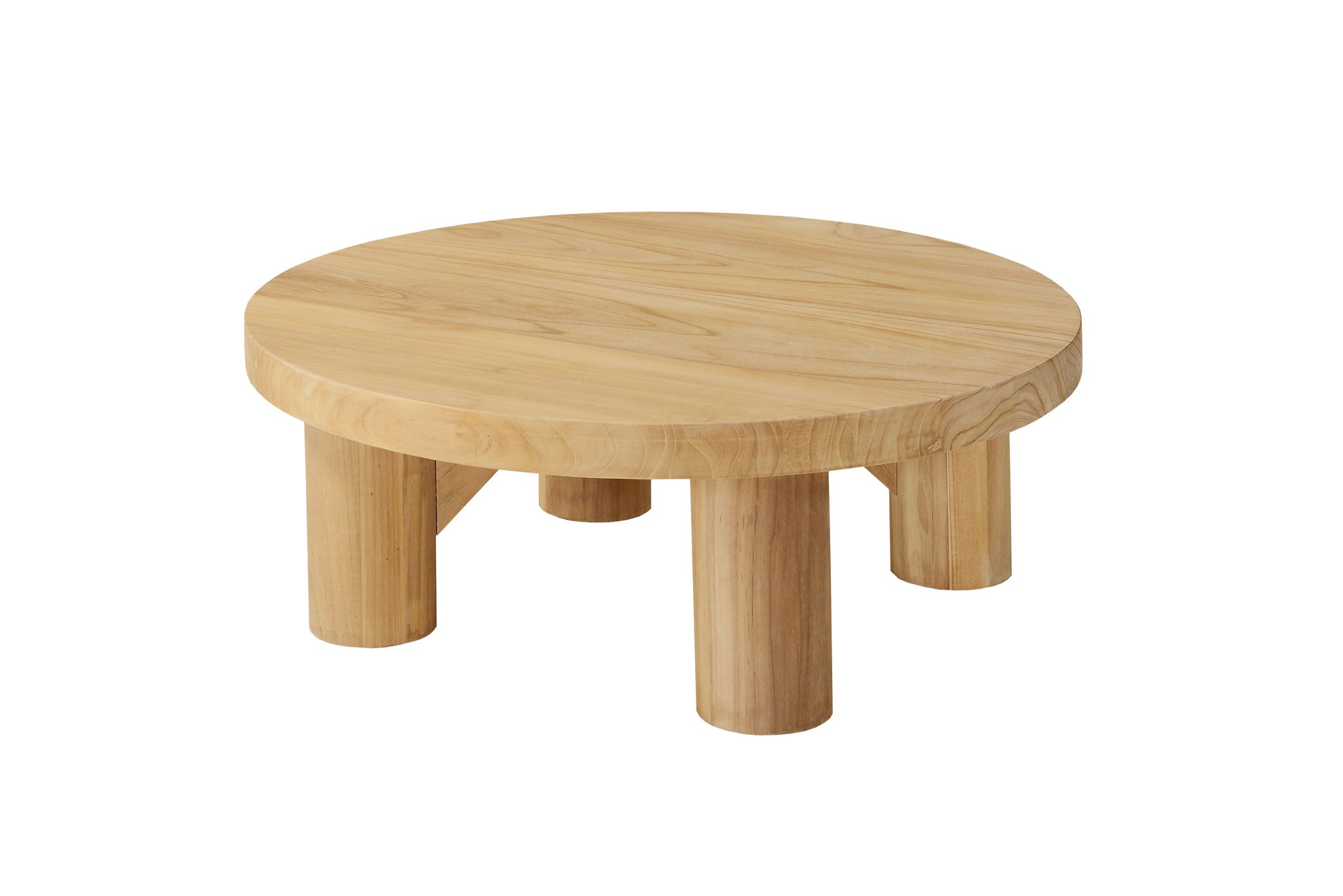 Koa Round Coffee Table 80cm