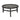Ruben Coffee Table 80cm - Black