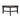 Ruben Coffee Table 80cm - Black