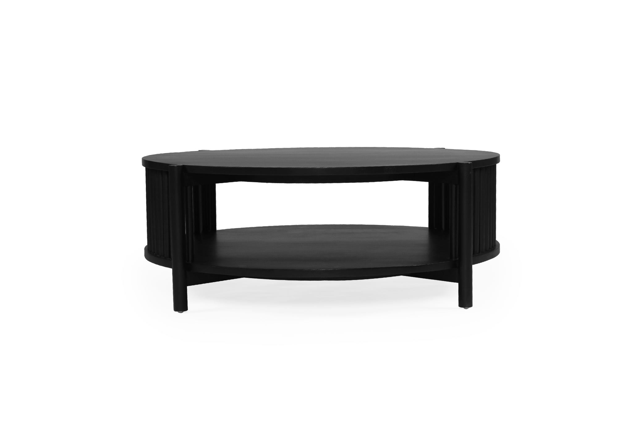 Sadie Coffee Round Table 100cm - Black