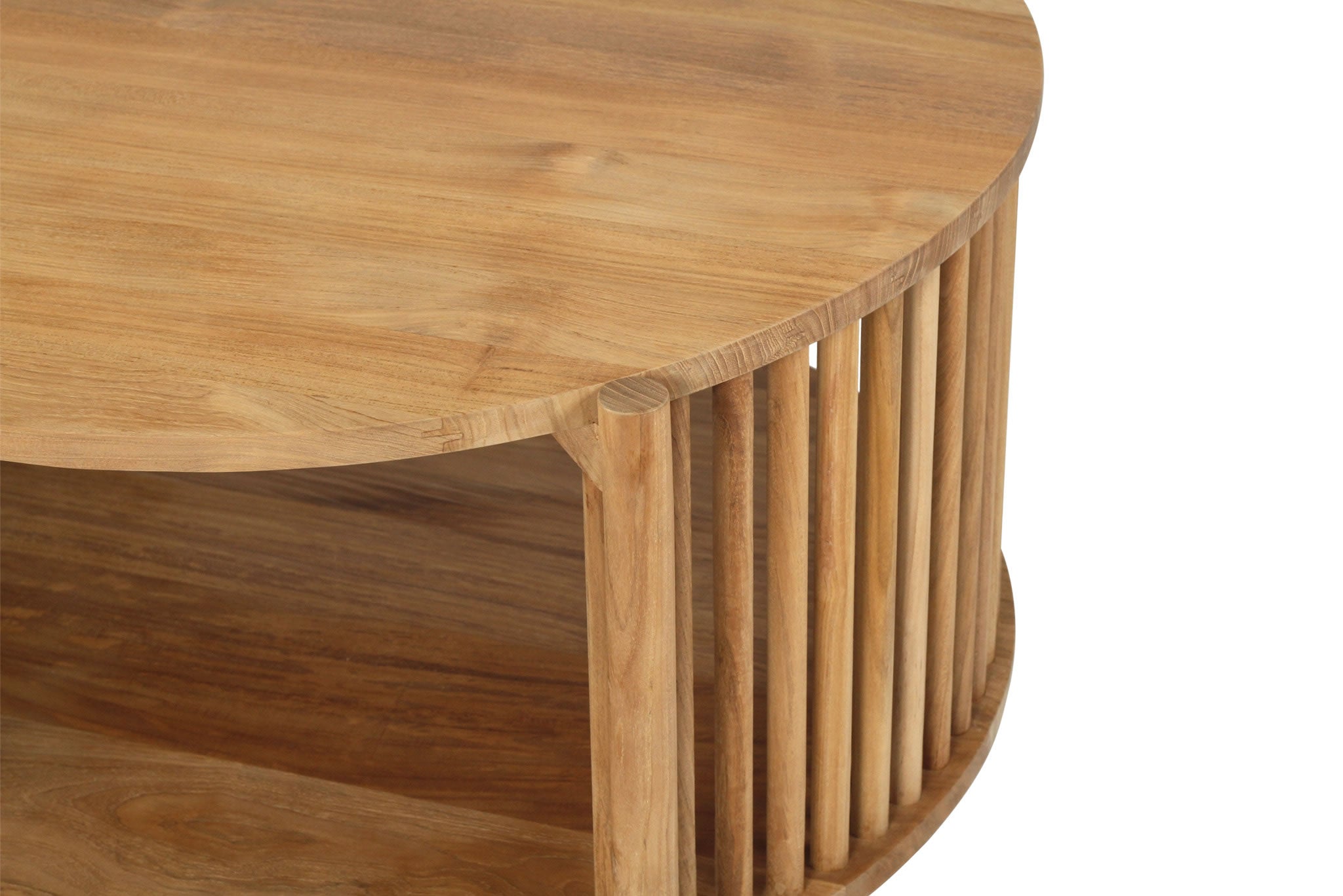 Sadie Coffee Round Table 80cm - Natural