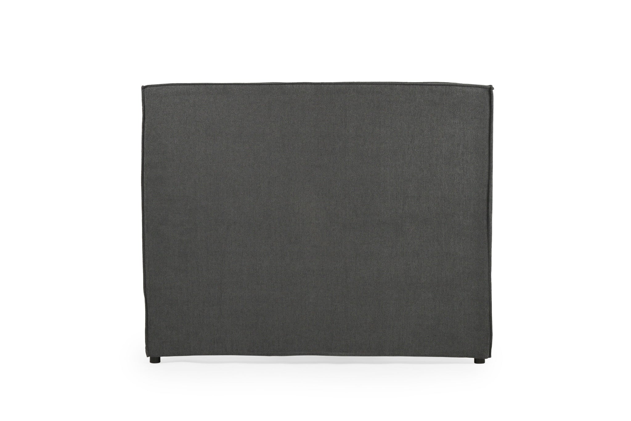 Harvey Upholstered Queen Bedhead - Charcoal