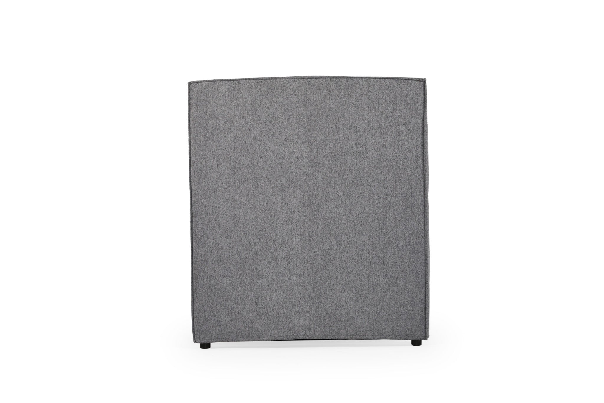 Harvey Upholstered Single Bedhead - Blue Grey