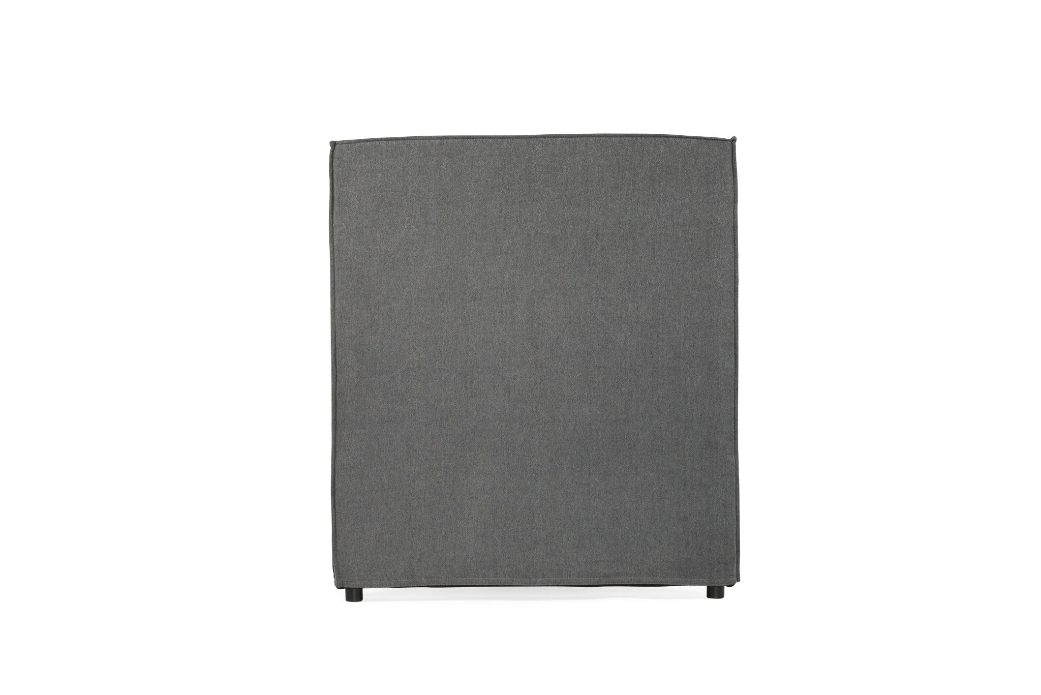 Harvey Upholstered King Single Bedhead - Charcoal