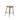 Bayou Stool - Rust Faux Leather