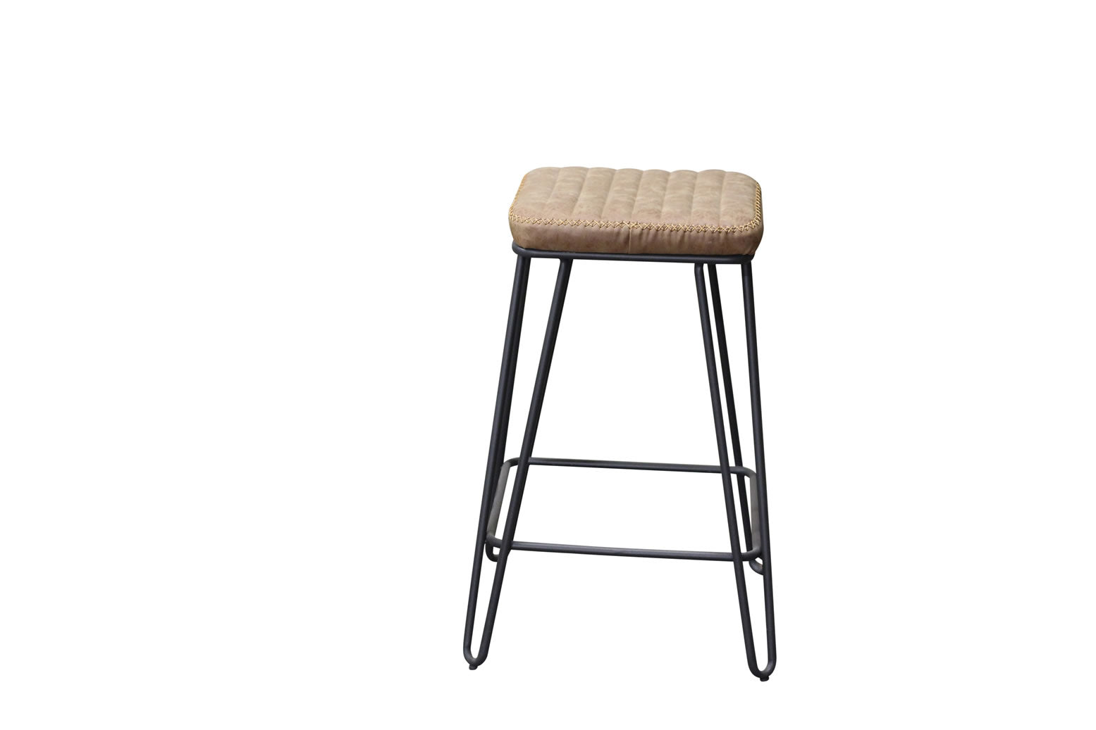 Aloft Stool Faux Leather - Tan