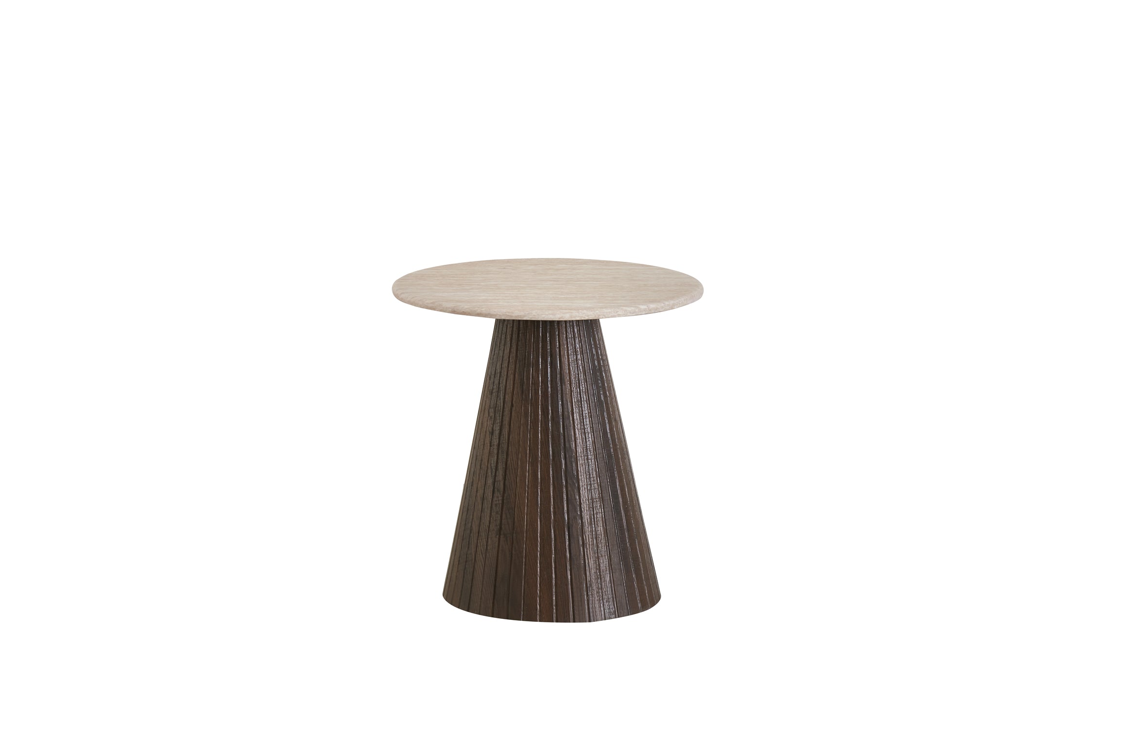 Cadan Side Table Travertine