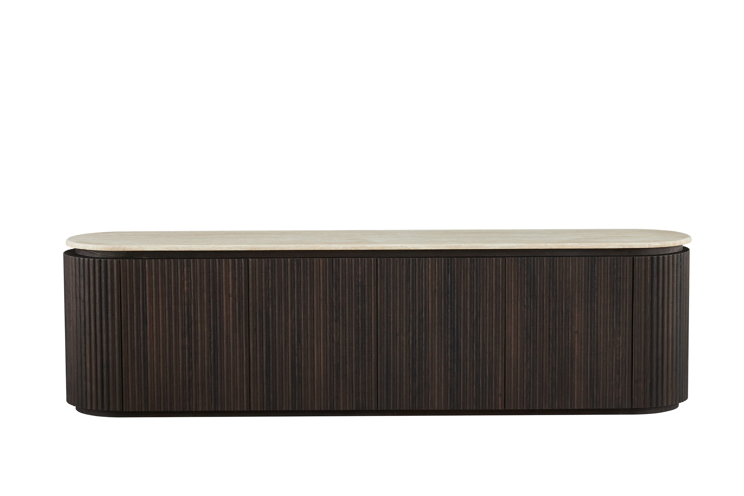Crete TV Unit Travertine