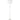 Floor ES White Slanted/Pleated Shade OD 360mm W/Ant Brass & White Adjustable ROD & Round Base