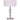 Table ES White Drum Shade & Chrome Metal Base W/Crystal BOD y OD (Shade ) 300mm