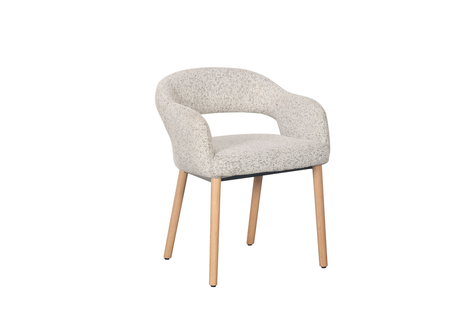 Carmi Dining Chair - Sand / Natural Leg (Set of 2)