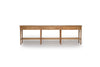 Hamilton Console Table 280cm - Weathered Oak