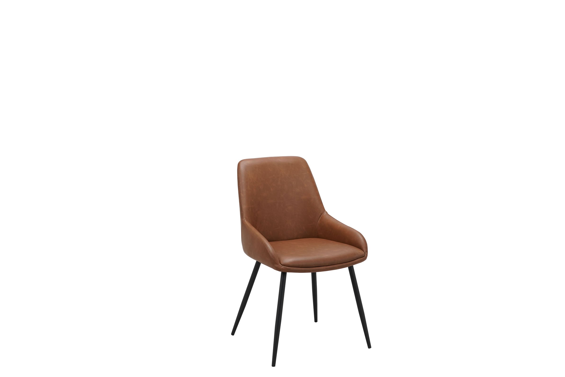 Calder Dining Chair - Cognac (Set of 2)