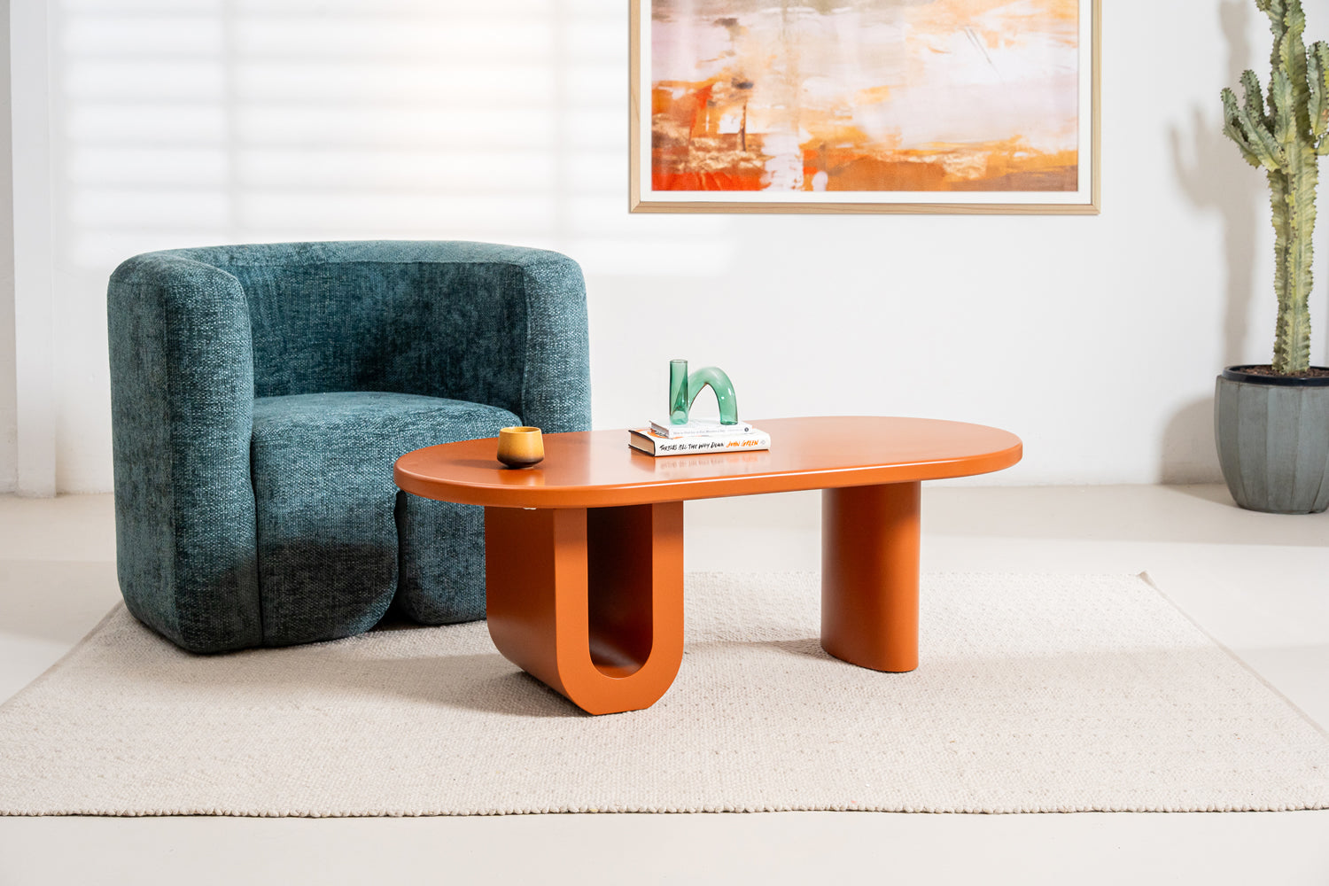 Citrus Coffee Table - Orange Matte