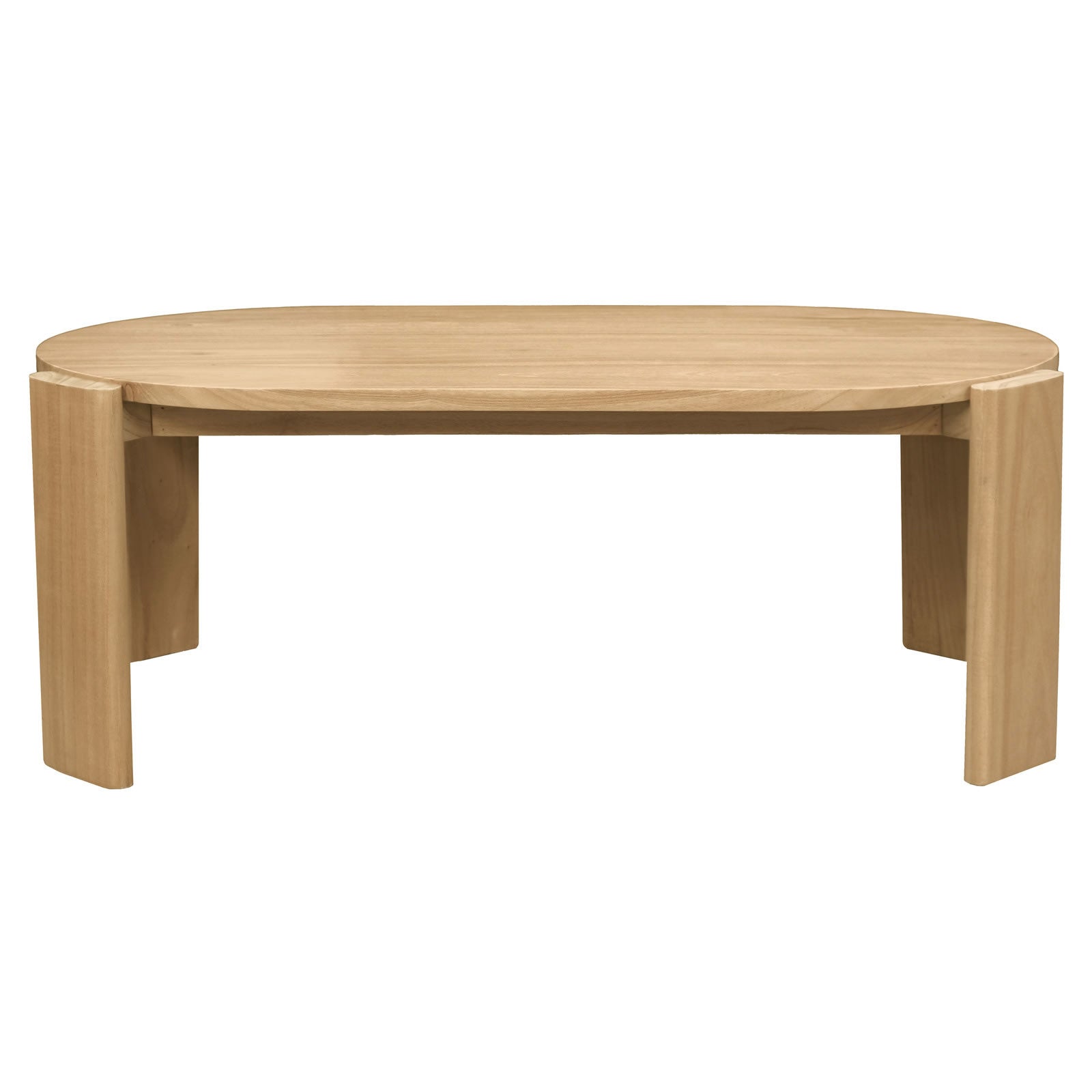 Newport Oval Cofee Table - Natural