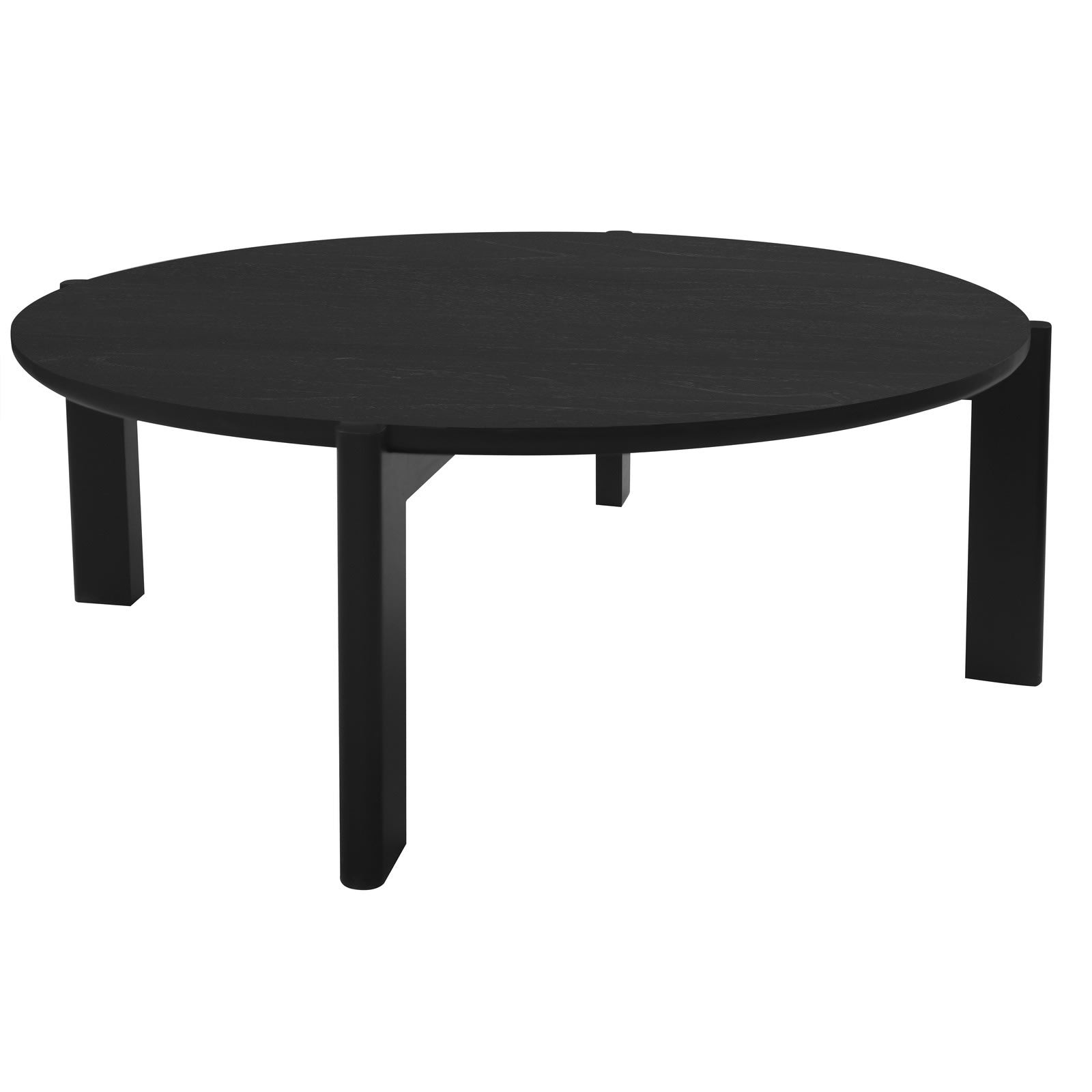 Adelle Round Coffee Table - Black