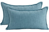 Linen Azure Cushion 30x50cm