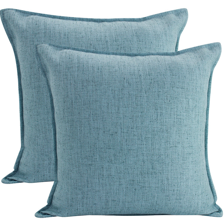 Linen Azure Cushion 55x55cm