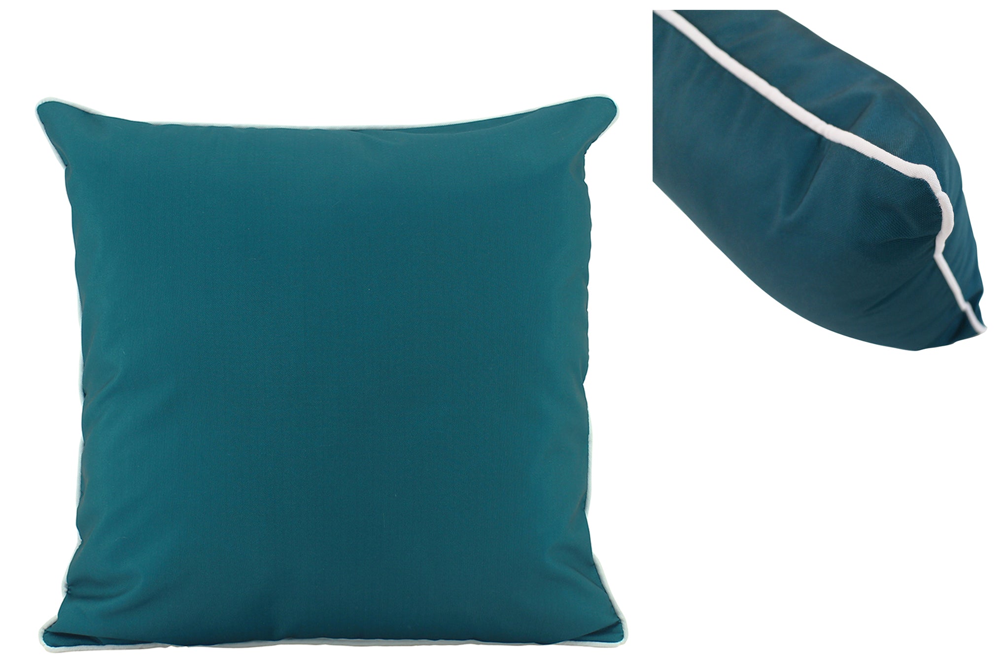 Emerald Basic Cushion with piping 50x50cm