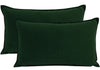 Velvet Cushion 30x50cm - Emerald