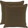 Velvet Cushion 55x55cm - Mocha