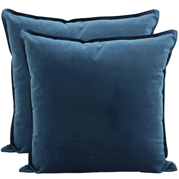 Velvet Cushion 55x55cm - Navy