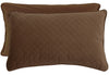 Diamond Velvet Cushion 30x50cm - Mocha