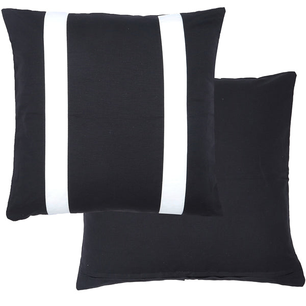 Jinx Rev Cot Cushion 50x50cm - Black