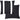 Jinx Rev Cot Cushion 50x50cm - Black