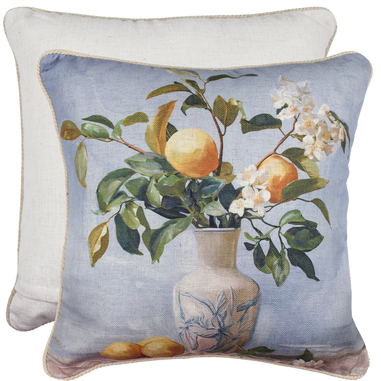 Lemonlicious Linen Cushion  50x50cm