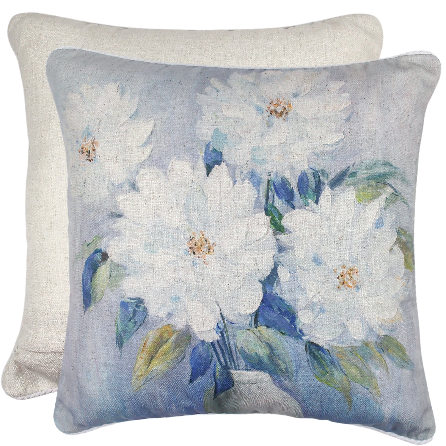 Blossom Bash Velvet Cushion 50x50cm