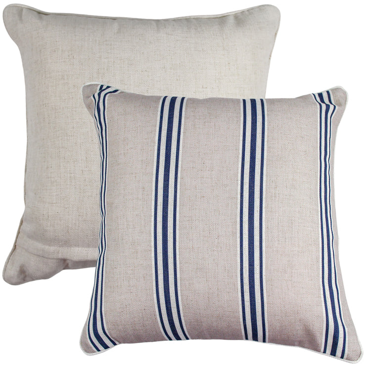 Grin & Stripe It Lin Cushion 50x50cm