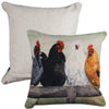 Cluck Comfort Linen Cushion 50x50cm