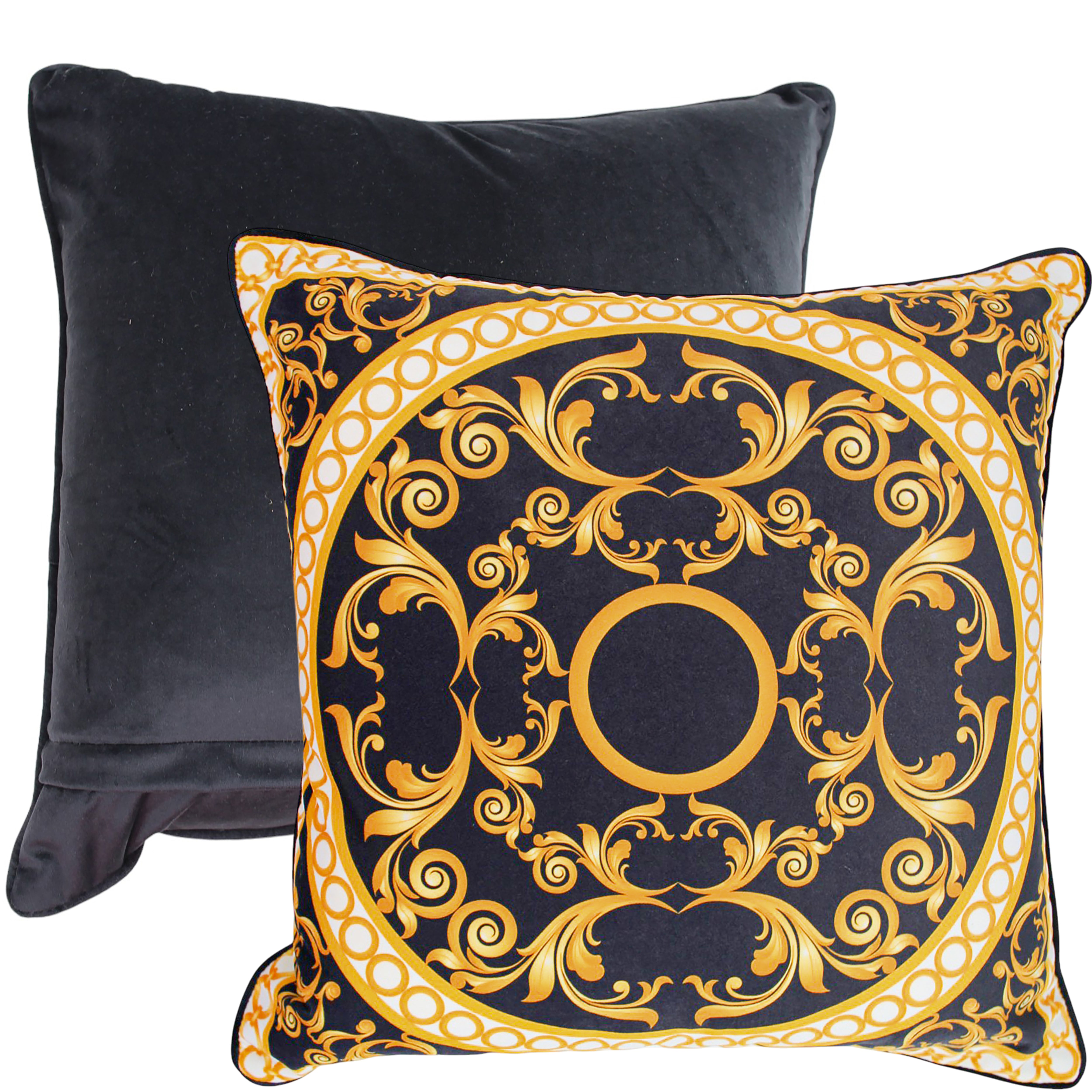 Gilded Thrill Velvet Cushion 50x50cm