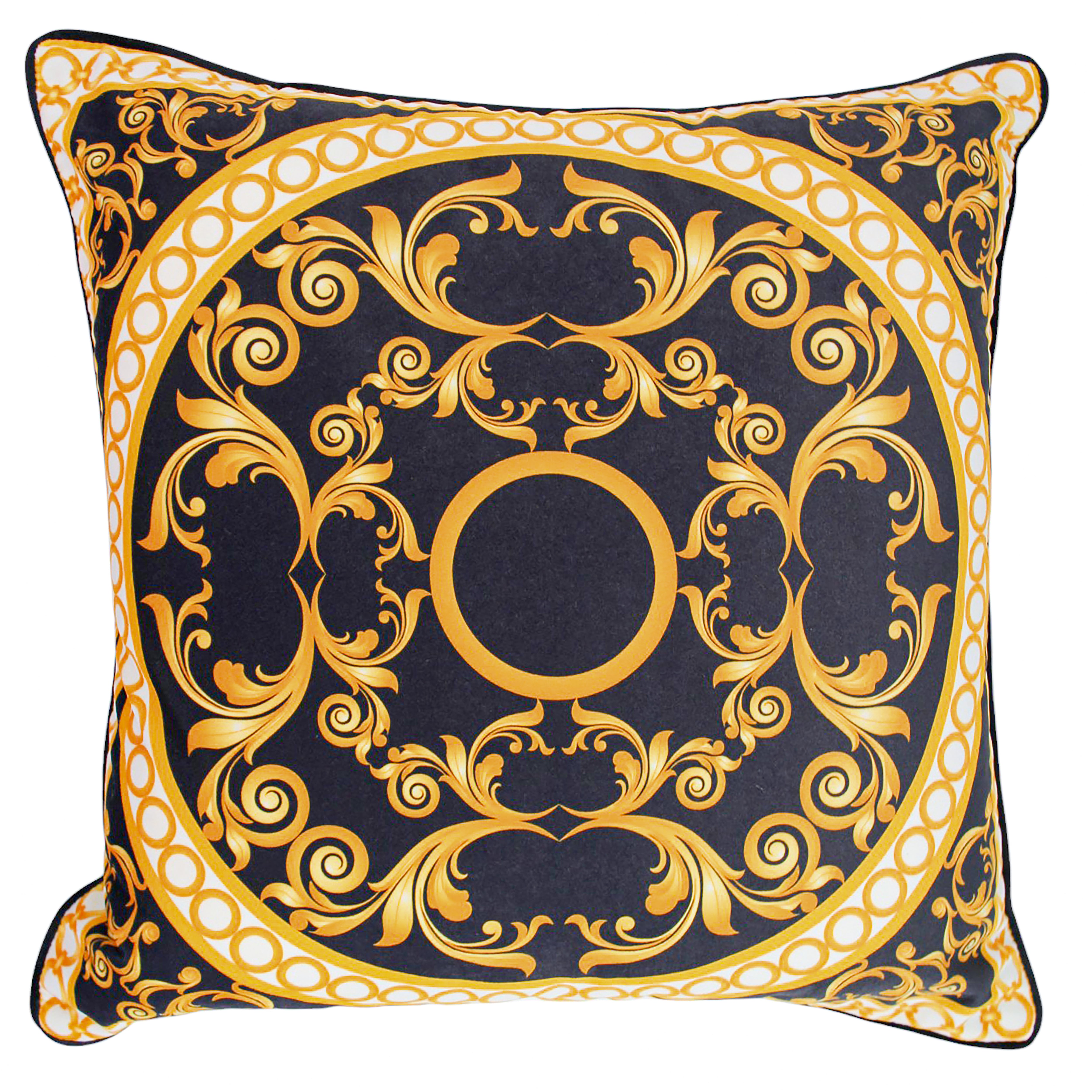 Gilded Thrill Velvet Cushion 50x50cm